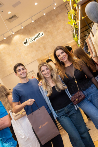 João Pedro Hohagen, Fernanda Luft e a mãe Helen Luft